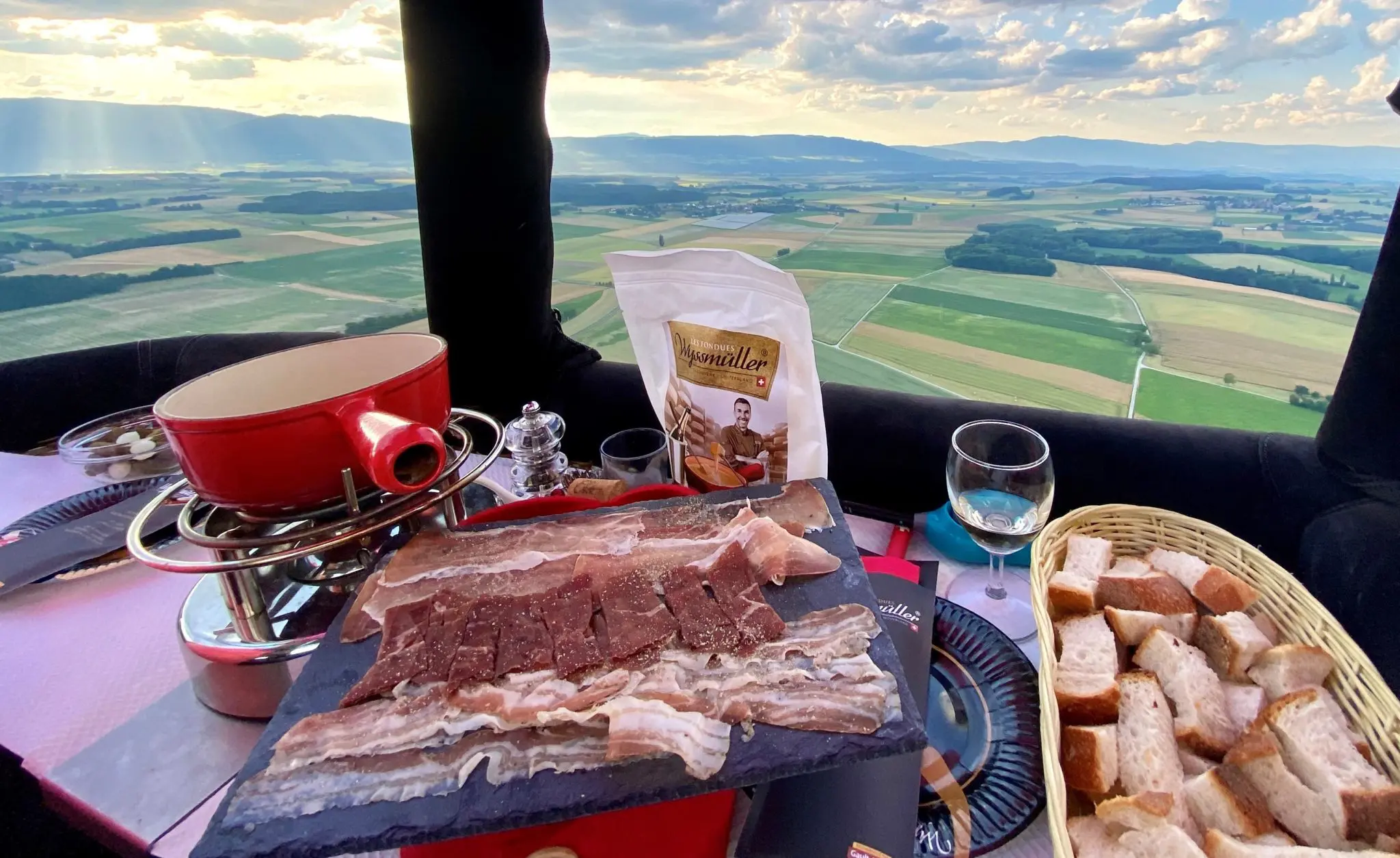 Vol Fondue Montgolfière | Ballons du Léman