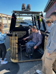 Flight for disabled people